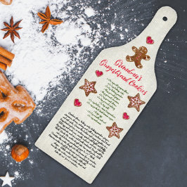 Söt röd grön mormors julskoreccept