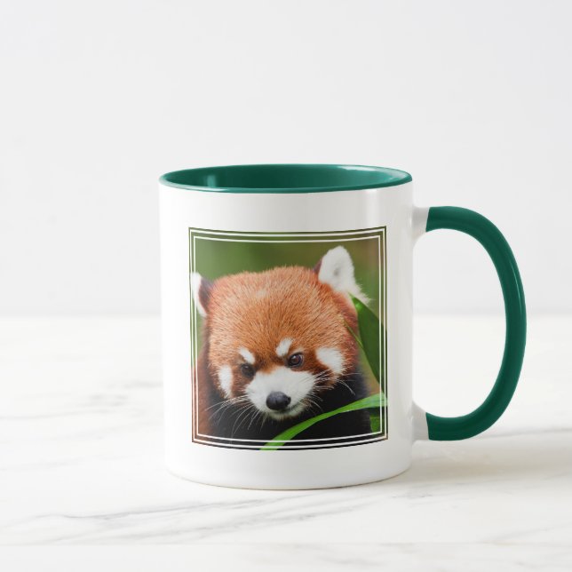 Söt Röd Panda Mugg (Höger)
