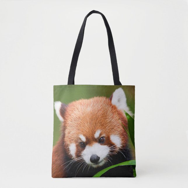 Söt Röd Panda Tygkasse (Framsida)