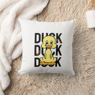 Söt Rolig Anka Kastkudde Kudde