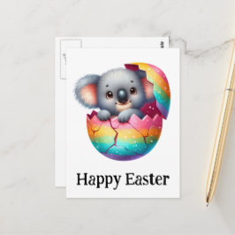 Söt Rolig Easter Bebis Koala Björn Vykort