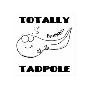 Söt rolig grodyngel tecknad illustration stämpel