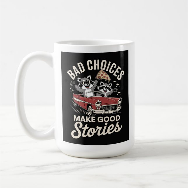 Söt Rolig Humor Vän Vänskap BFF Kaffemugg (Vänster)