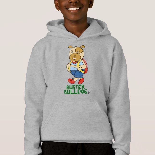 Söt rolig hund grafisk sweatshirt  t shirt (Framsida)