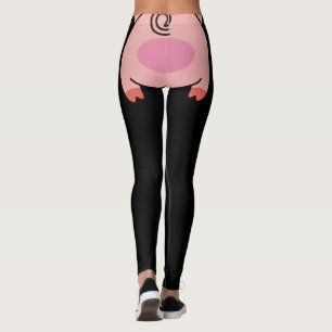 söt rolig piggpinne leggings