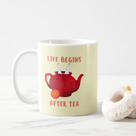 Söt Rolig Te Kaffemugg