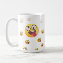 Söt Rolig Tunga Som Sticker Ut EMoji
