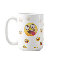 Söt Rolig Tunga Som Sticker Ut EMoji