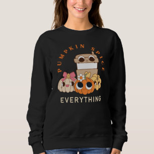 Söt Rolig Whimsisk Pumpkin Spice Latte T Shirt