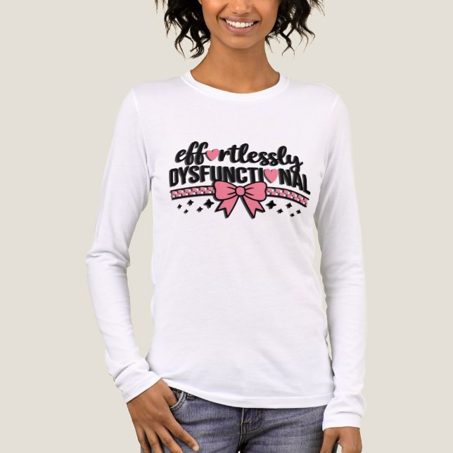 Söt/Rollig Effektivt Dysfunktionell T Shirt (Framsida)