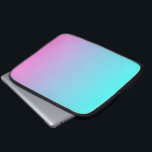 Söt Rombre sjöjungfru rosa Fuchsia turkos Laptop Fodral<br><div class="desc">Söta sjöjungfru rosa Fuchsia turquise mode-tillbehör. Pastel rosa och turkos,  andra hustillbehör.</div>