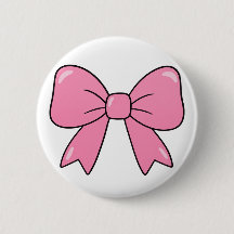 Söt Rosa Båge Band Design – Tjejig Kawaii Båge