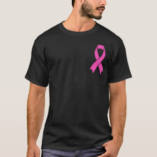 Söt Rosa Band Bröstcancer Medvetenhet Kvinnor Män T Shirt