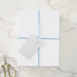 Söt Rosa, blått, Gult Primroses Gift-Märkre Presentetikett