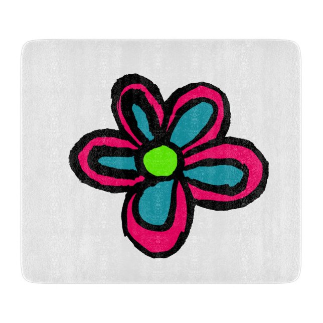 Söt Rosa Blomma (Framsidan)