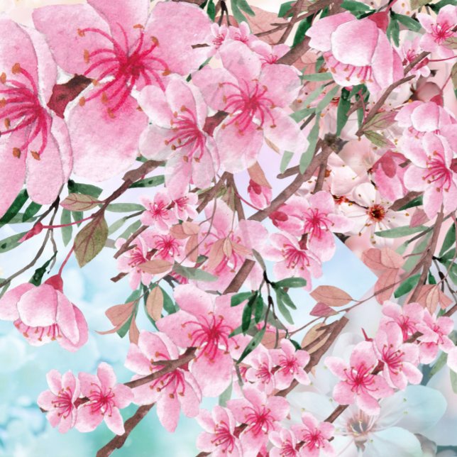 Söt rosa blommor mugg (Skapare uppladdad)
