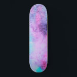 Söt Rosa Blue Lila Salty Watercolor Art Mini Skateboard Bräda 18,5 Cm<br><div class="desc">Denna moderna och konstnärliga design är perfekt för trendiget och snyggten. Den har en handmålad ljus rosa, lila, teal grönt och blått vattenfärgat havssalt. Det är coola, unik, giftig och contemporary. Stilisera med den här unika och unika designhandmålningen av konstnären La Femme, Rachel Matheney.***ANMÄRKNING OM VIKTIG UTFORMNING: Om du vill...</div>