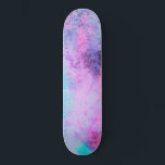 Söt Rosa Blue Lila Salty Watercolor Art Mini Skateboard Bräda 18,5 Cm<br><div class="desc">Denna moderna och konstnärliga design är perfekt för trendiget och snyggten. Den har en handmålad ljus rosa, lila, teal grönt och blått vattenfärgat havssalt. Det är coola, unik, giftig och contemporary. Stilisera med den här unika och unika designhandmålningen av konstnären La Femme, Rachel Matheney.***ANMÄRKNING OM VIKTIG UTFORMNING: Om du vill...</div>