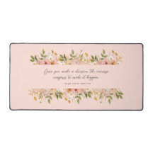 Söt rosa bohemi blommigt, personlig offert