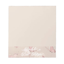 Söt rosa butterfly Party Favor Bags Anteckningsblock