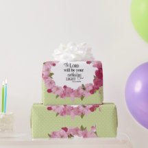 Söt Rosa Christian Flowers Gift