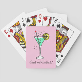 Söt Rosa Cocktails Casinokort