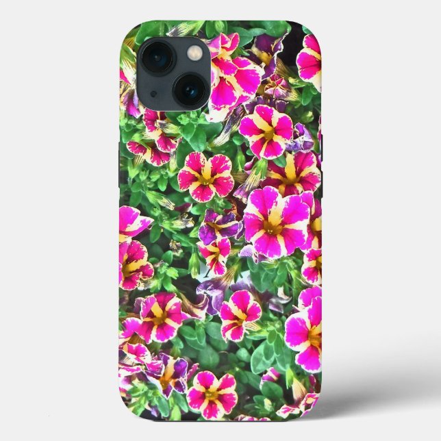 SÖT ROSA & CREAM FÄRGAD PETUNIAS (Baksida)