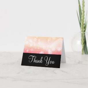 Söt Rosa Daisy Topper Tack Greeting Card Kort