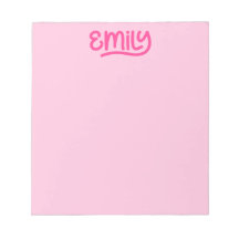 Söt Rosa Emily Handskriftstypografi