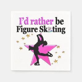 SÖT ROSA FIGUR SKATTNING I MITT LIV PAPPERSSERVETT