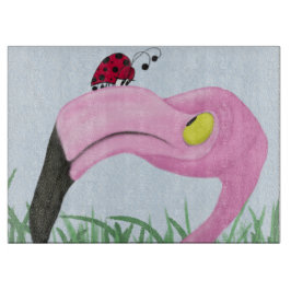 Söt Rosa Flamingo