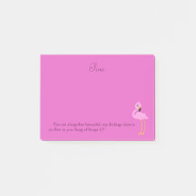 Söt Rosa Flamingo Bible Verse