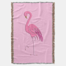 Söt rosa flamingo
