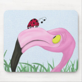 Söt Rosa Flamingo Musmatta