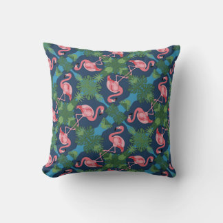Söt Rosa Flamingo Pattern Kudde