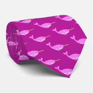 Söt Rosa Flicka Narwhal Patternal Slips