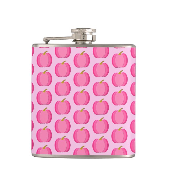 Söt Rosa Flicka Pumpkin Patterned Fickplunta (Framsidan)