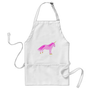 Söt Rosa Flicka Unicorn Förkläde