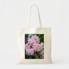 Söt Rosa Flower Blommigt Canvas Tote Bag Tygkasse