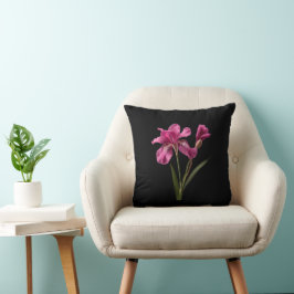 Söt Rosa Flower Dekorativ kudde