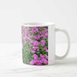 Söt Rosa Flowers Kaffemugg