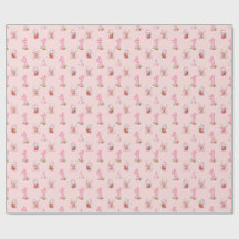 Söt Rosa Gingham, Bunnies och Bears!