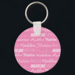 Söt Rosa Girls Namn Font Collage Anpassningsbar To Nyckelring<br><div class="desc">Den här nyckelkedjan för rosa för söt är anpassad med din tonåring eller lilla flickas namn i 9 olika vackra typsnitt. En söt personlig för ett barn eller en tonåring.</div>