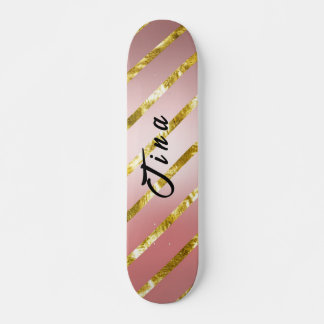 Söt rosa glitter skateboard
