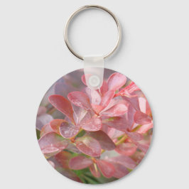 Söt Rosa Grenar Nyckelring