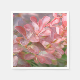 Söt Rosa Grenar Pappersservett