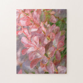 Söt Rosa Grenar Pussel