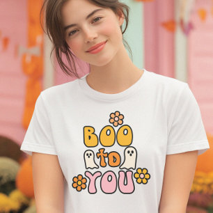 Söt rosa halloween t shirt
