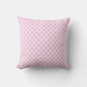 Söt Rosa Hearts Pillow Kudde