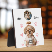 Söt Rosa Hundmamma Foto Namn